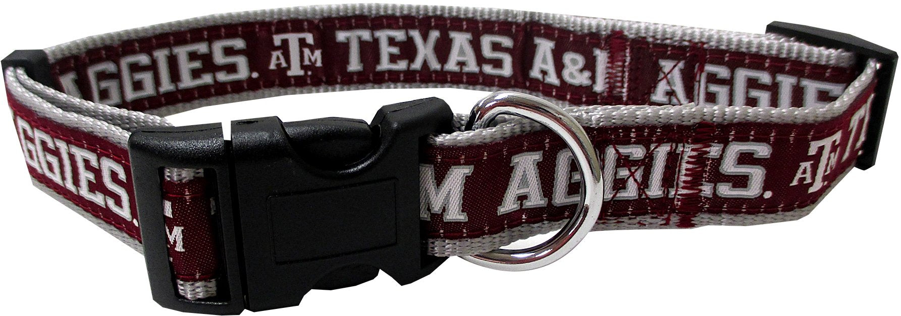 Collegiate Texas A&M Dog Collar Large