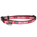 NCAA Georgia Bulldogs Cat Collar - Breakaway Design