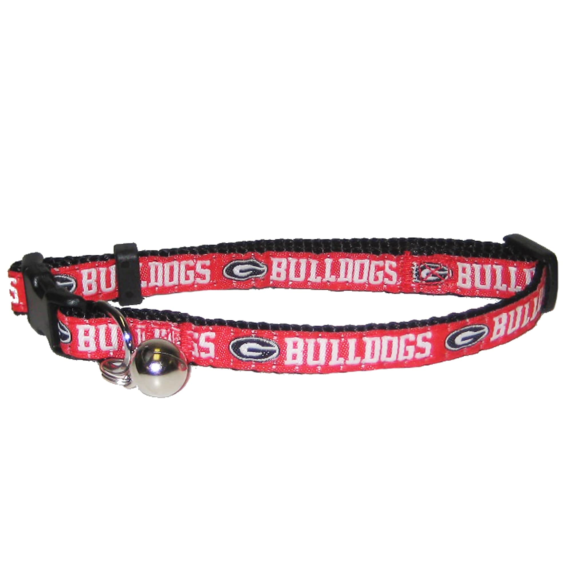 NCAA Georgia Bulldogs Cat Collar - Breakaway Design