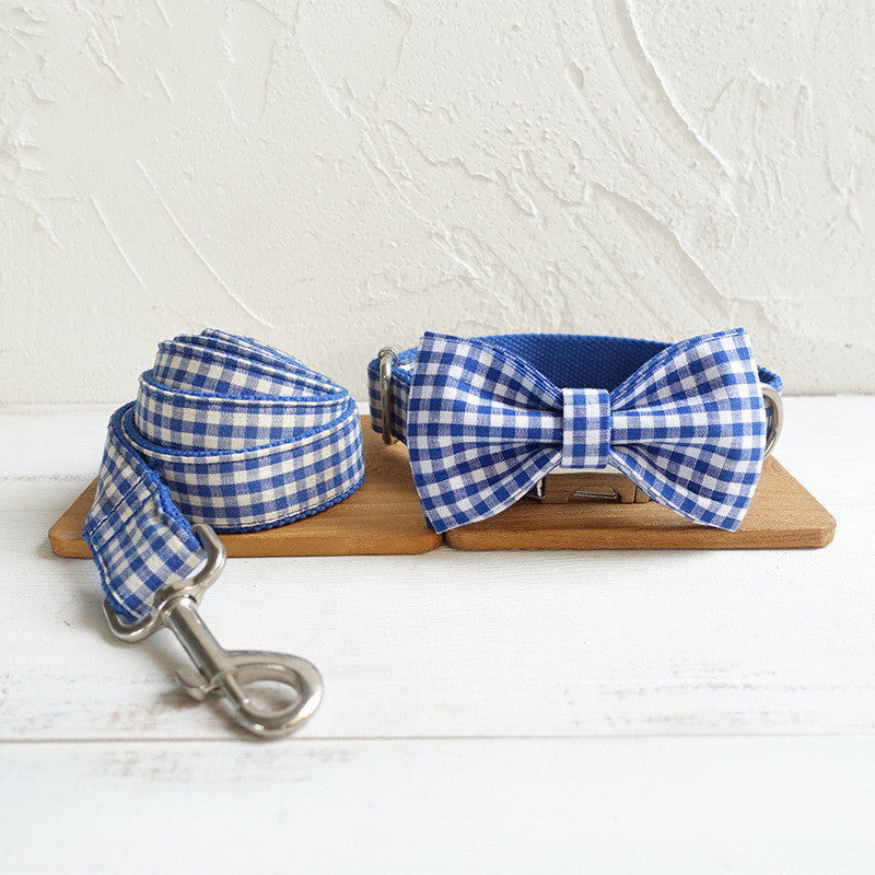 MUTTCO Dapper Dog Bowtie and Leash Set UDC-046